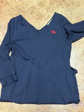 Burberry 3/4 Sleeve Mini Dress